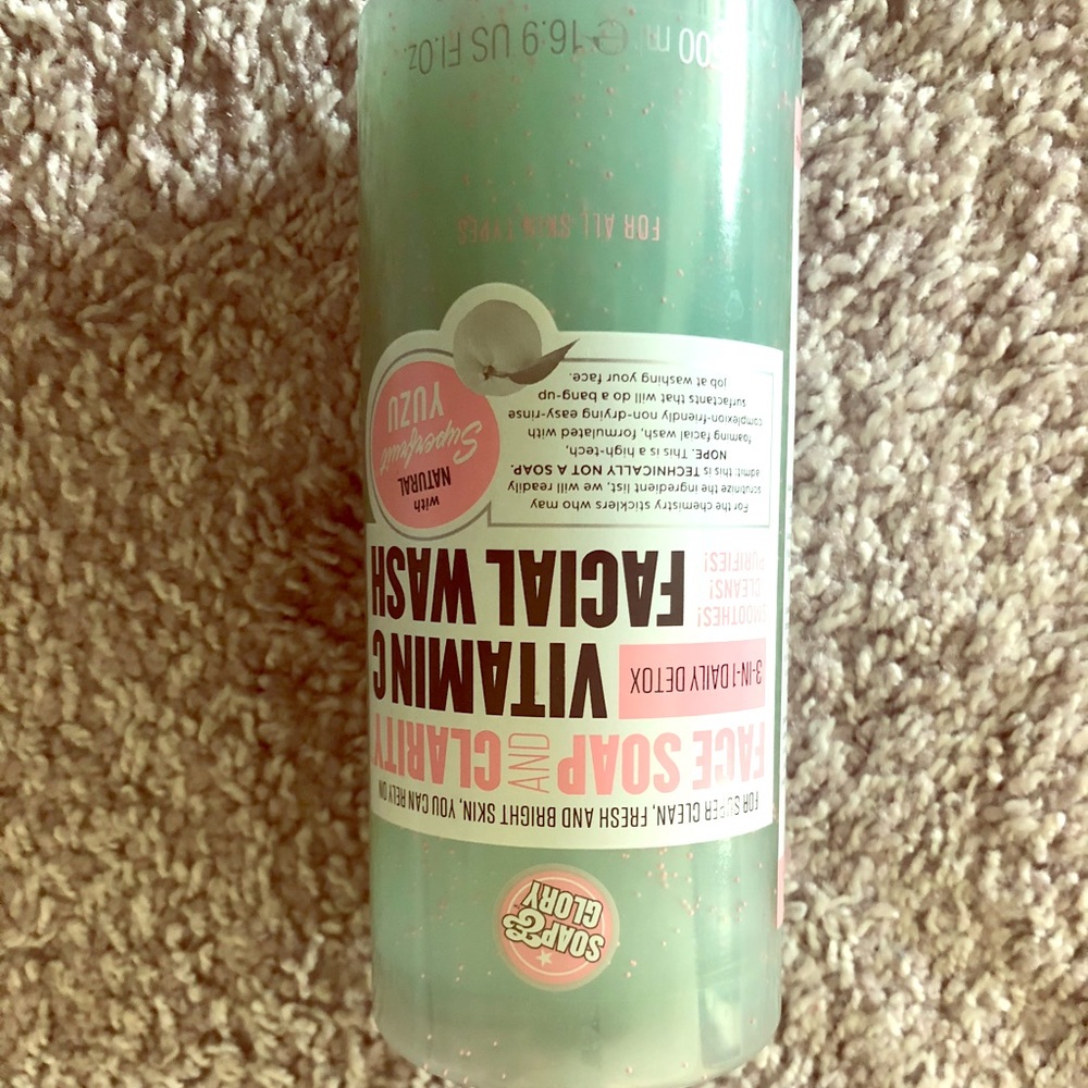 Soap and glory face wash new